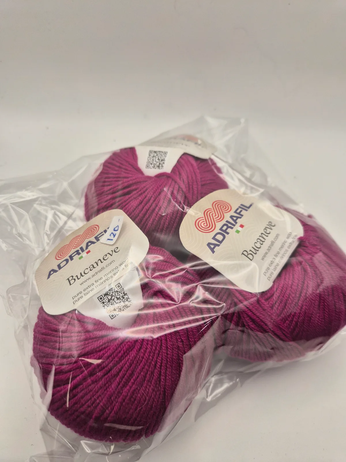 Rea paket Bucaneve 3 nystan färg Fuchsia – Adriafil