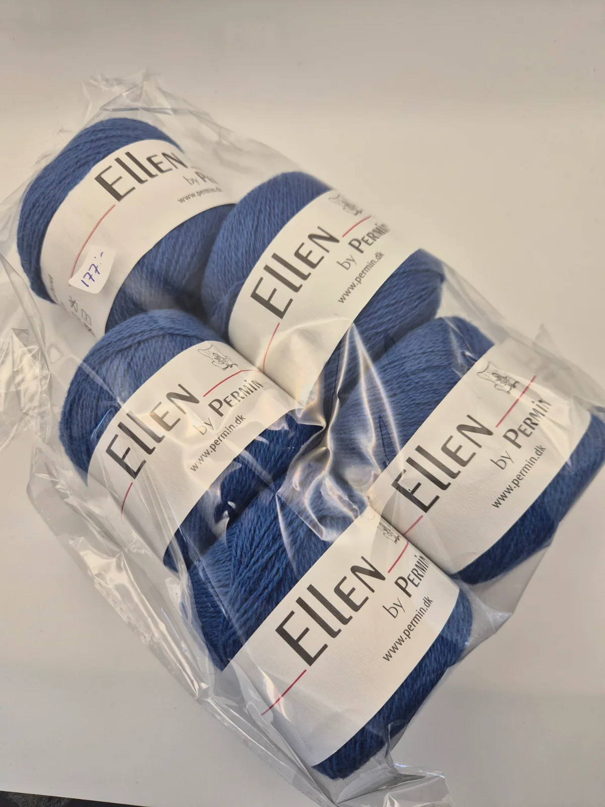 Rea paket Ellen 5 nystan färg Klarblå 883539 – Permin