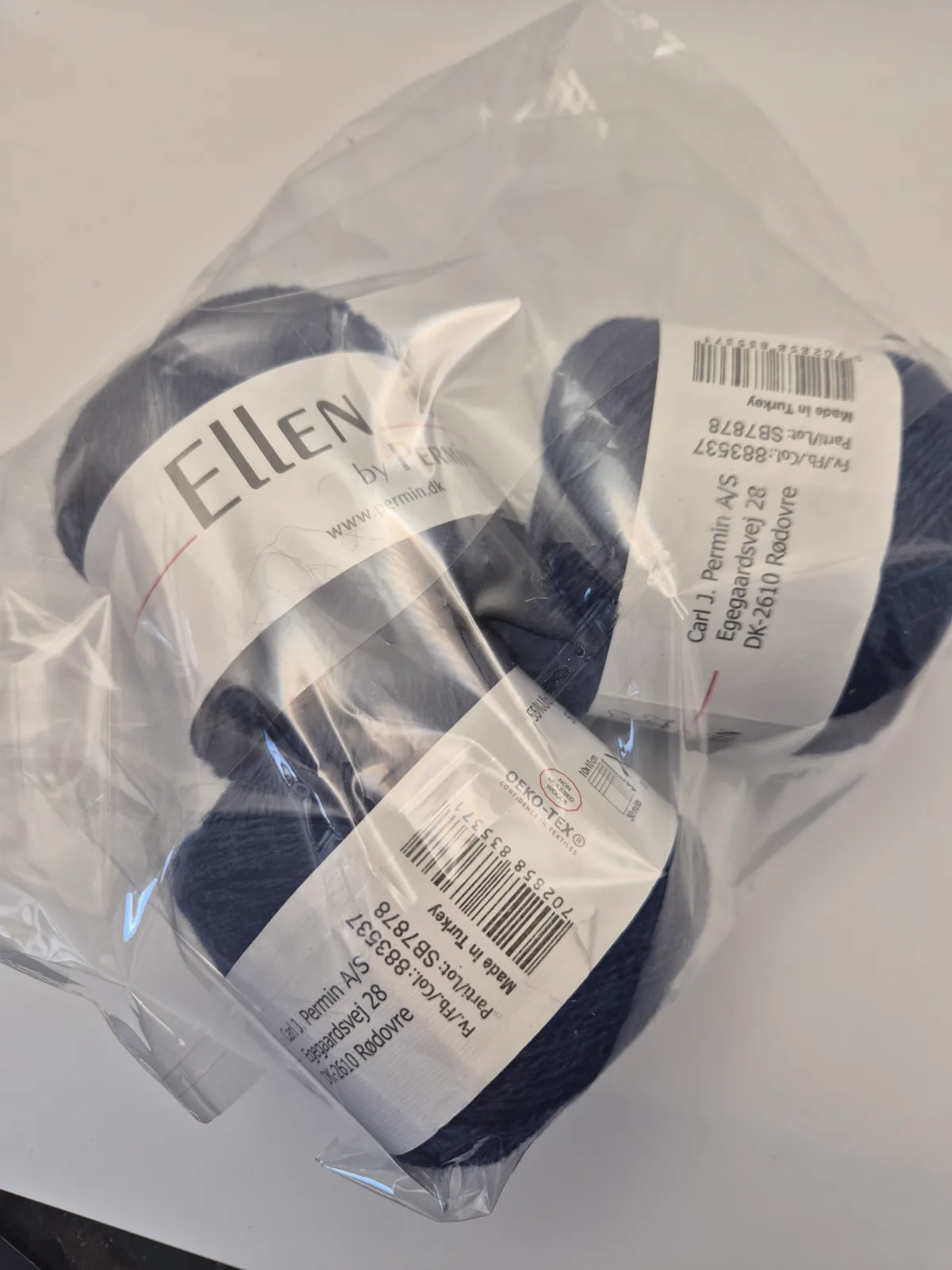 Rea paket Ellen 3 nystan färg Marin 883537 – Permin