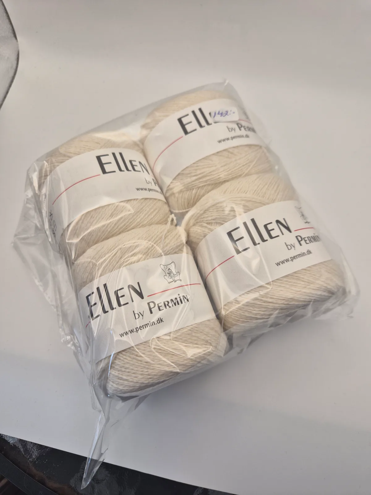 Rea paket Ellen 4 nystan färg Natur 883526 – Permin