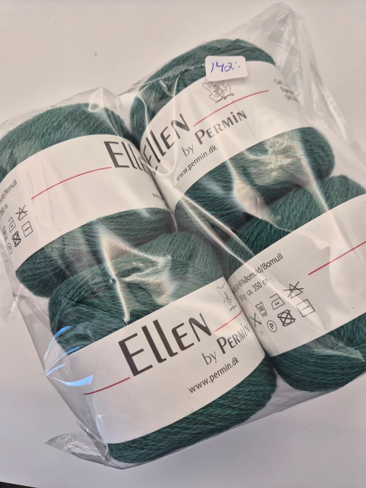 Rea paket Ellen 4 nystan färg Skogsgrön 883540 – Permin