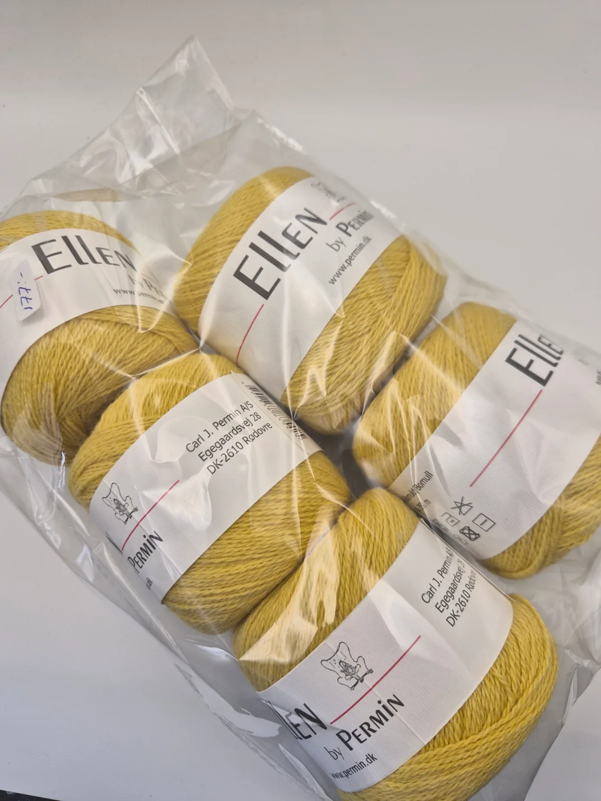 Rea paket Ellen 5 nystan färg Solgul 883542 – Permin