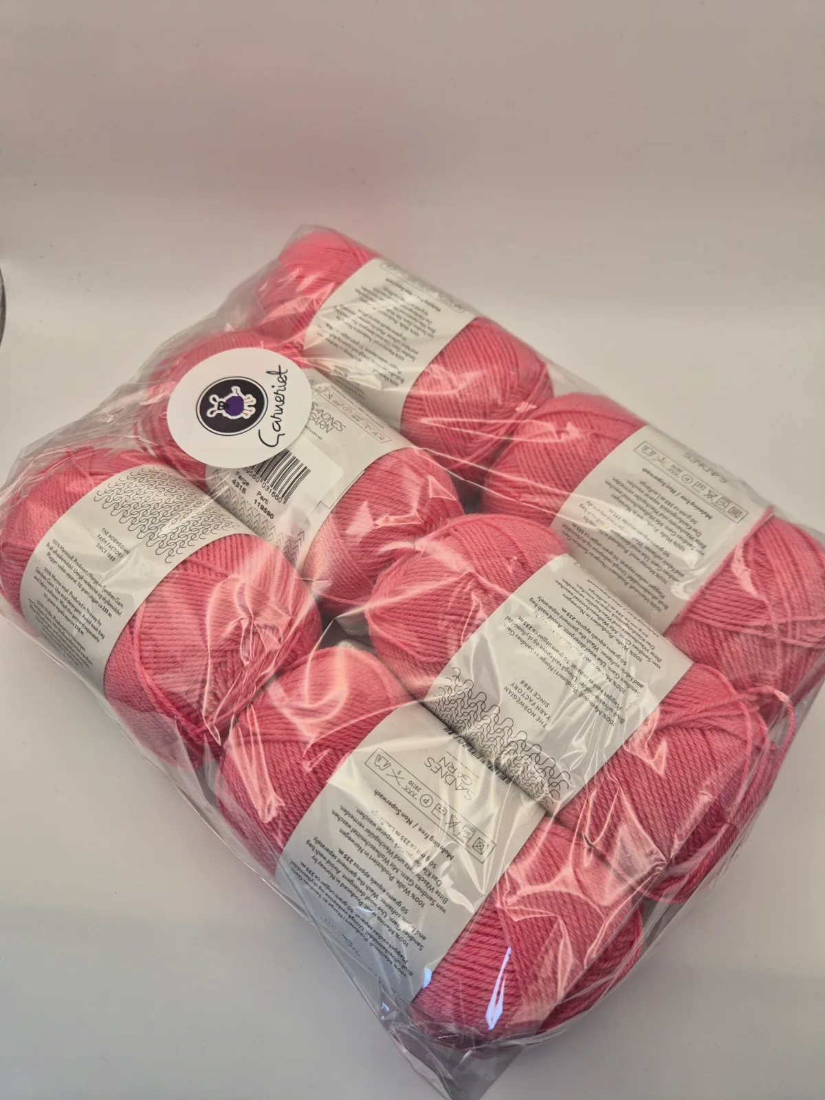 Rea paket Sunday 6 nystan färg Bubbelgum Pink 4315 – Sandnes