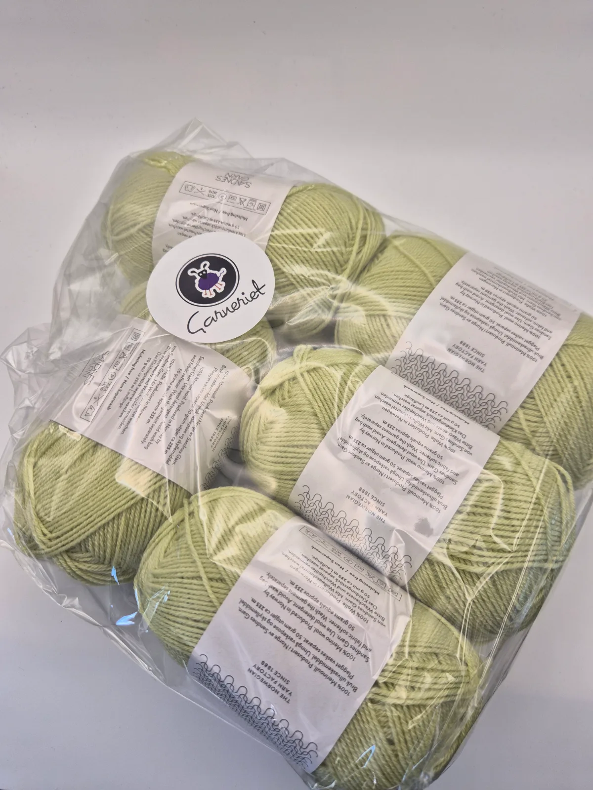 Rea paket Sunday 5 nystan färg Lime Punch 9523 – Sandnes