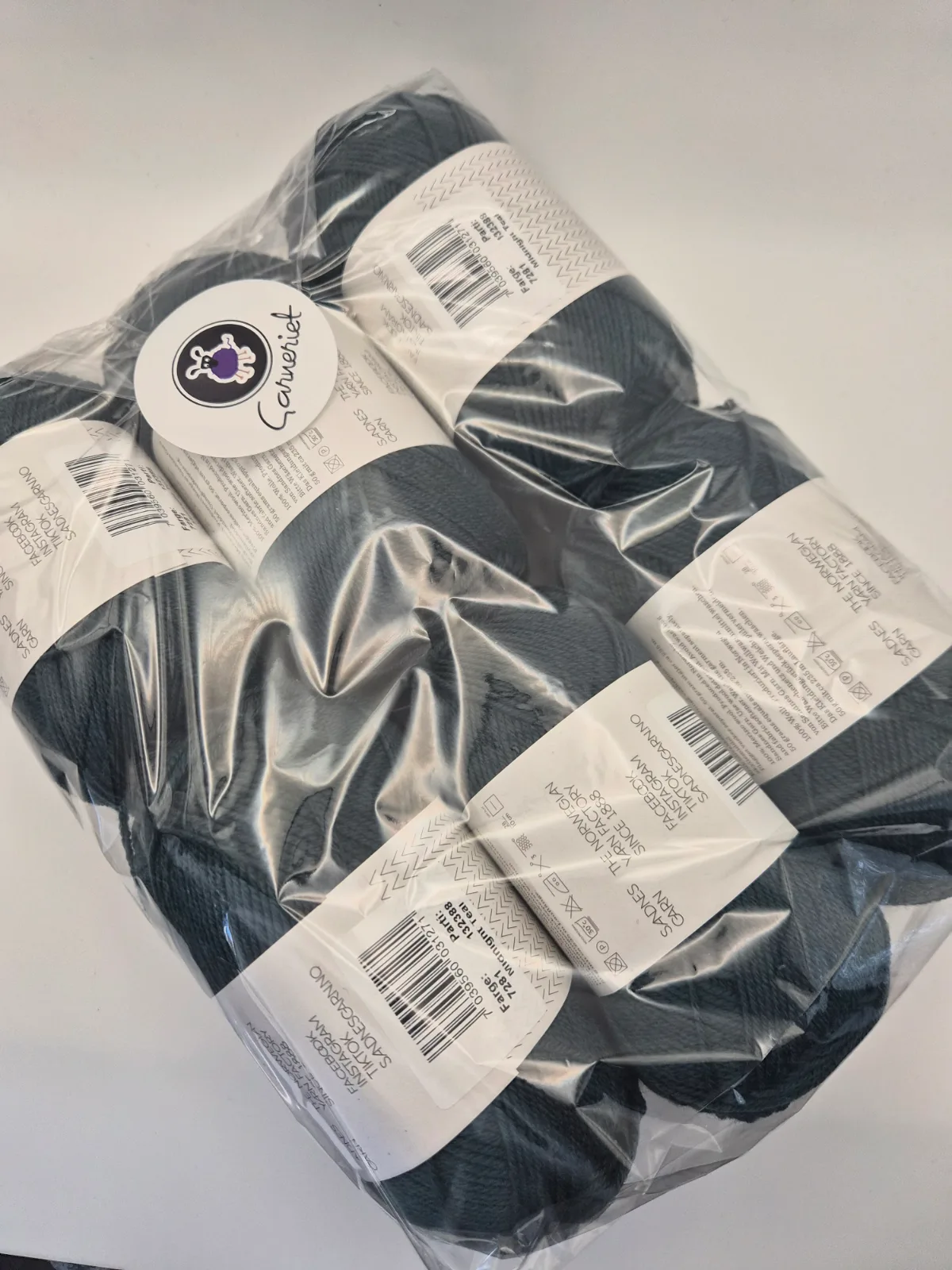 Rea paket Sunday 6 nystan färg Midnight Teal 7281 – Sandnes