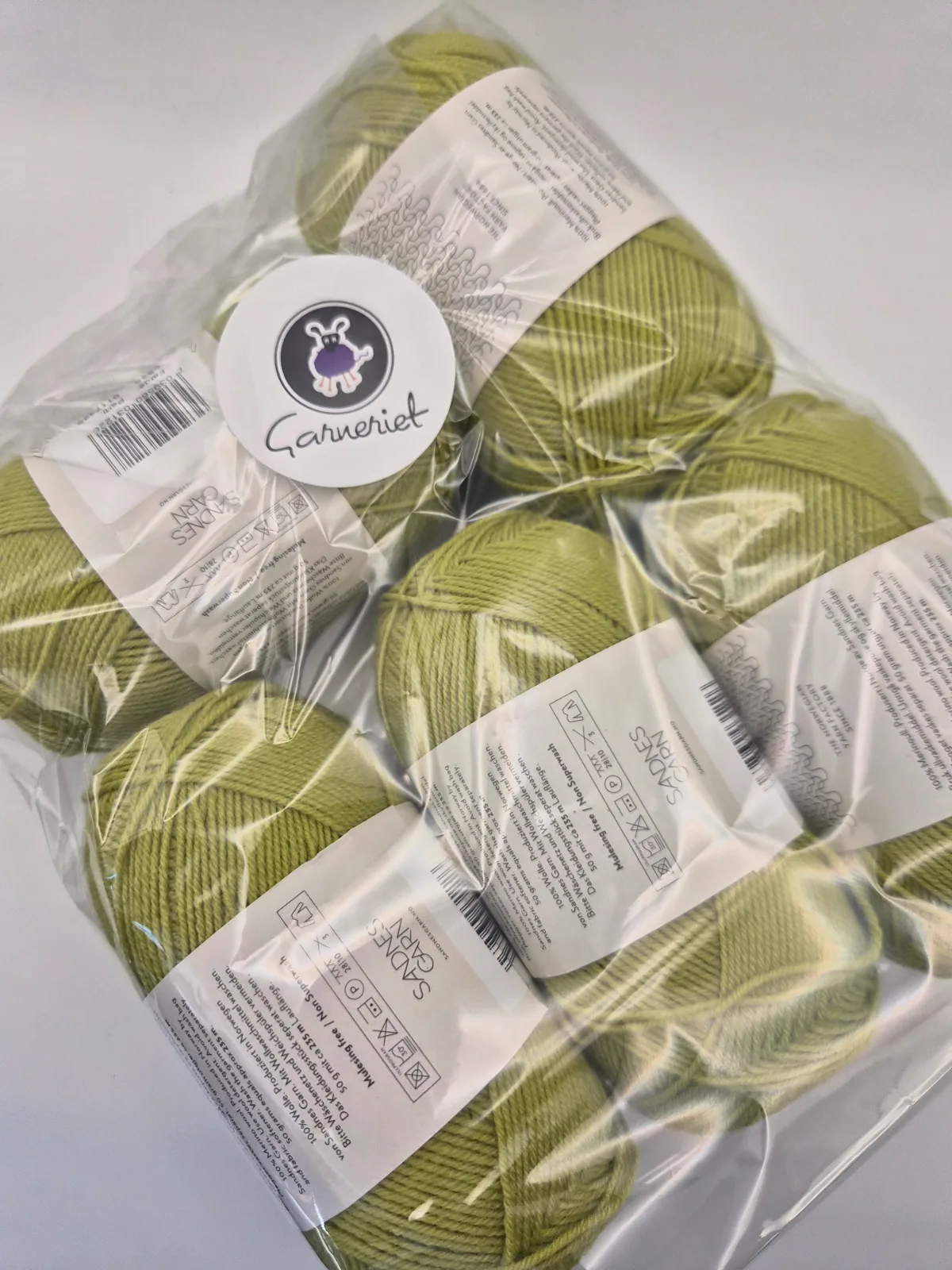 Rea paket Sunday 5 nystan färg Sunny Lime 9825 – Sandnes