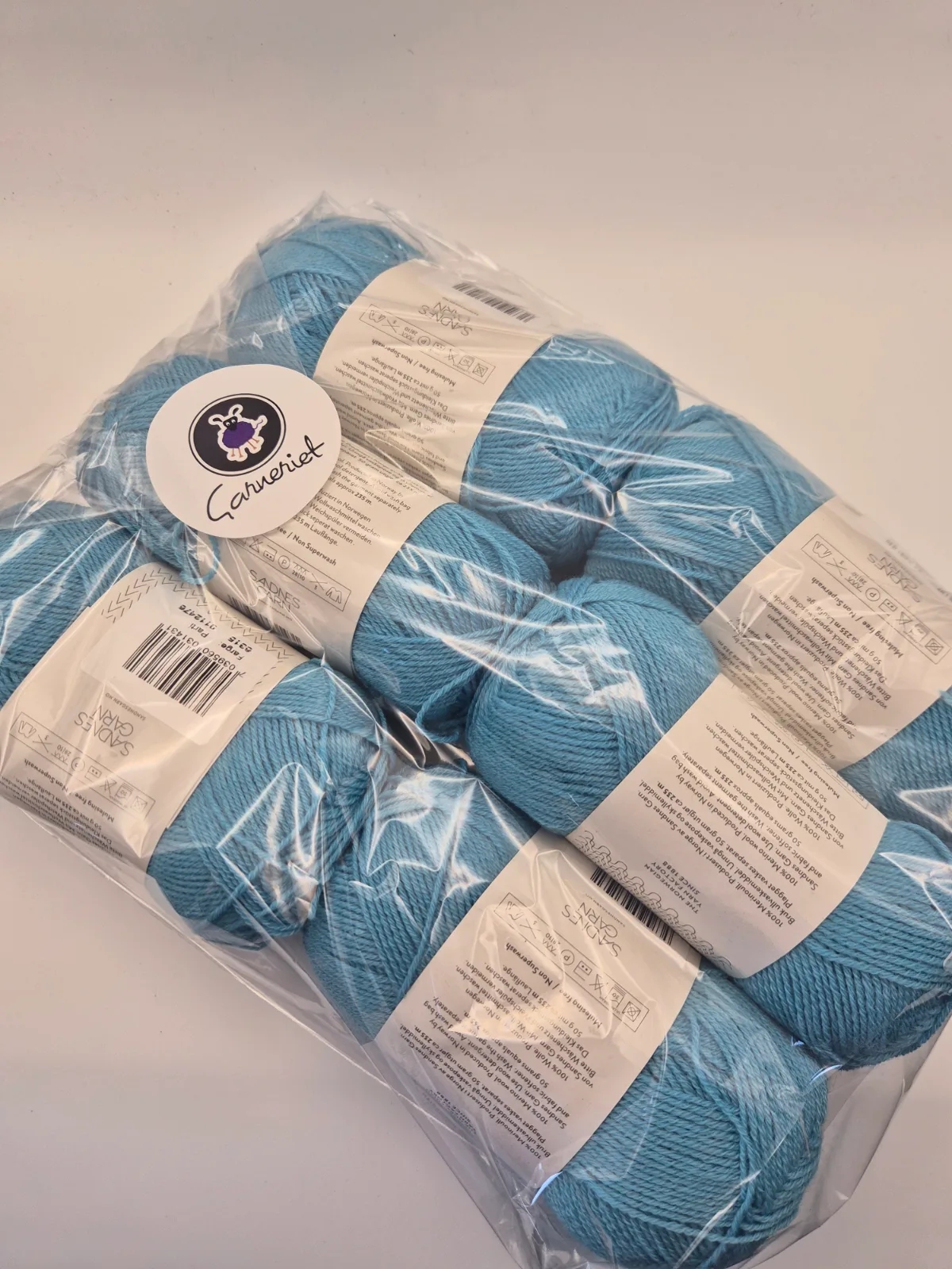 Rea paket Sunday 6 nystan färg Turkos 6315 – Sandnes