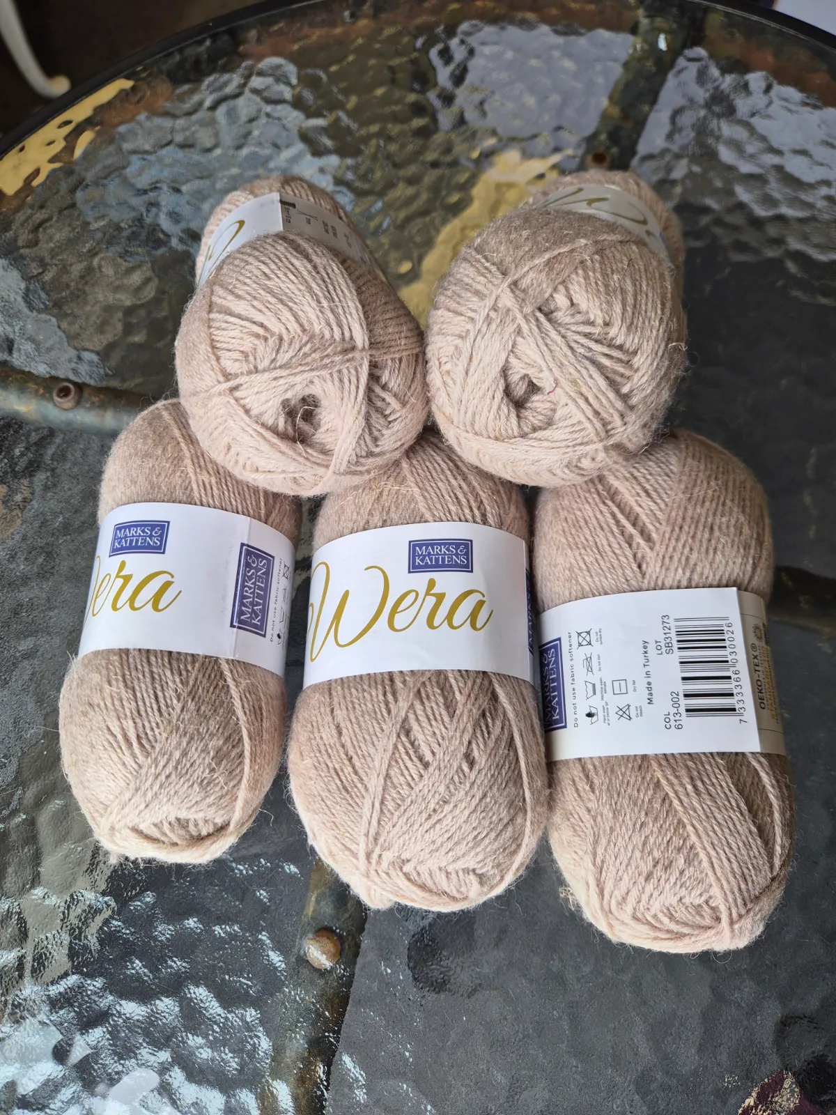 Rea paket Wera 7 nystan färg Beige – Marks och Katten